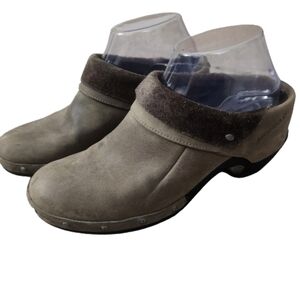 MERRELL Luxe Wrap Bitter Chocolate Brown Slide On Ankle Booties Womens S…